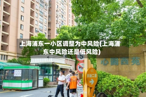 上海浦东一小区调整为中风险(上海浦东中风险还是低风险)-第1张图片
