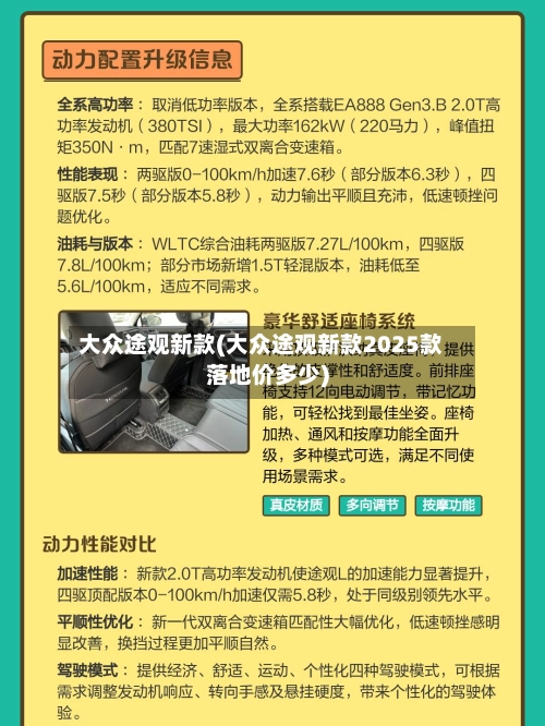 大众途观新款(大众途观新款2025款落地价多少)-第1张图片