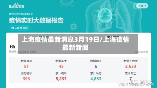 上海疫情最新消息3月19日/上海疫情最新新闻-第3张图片