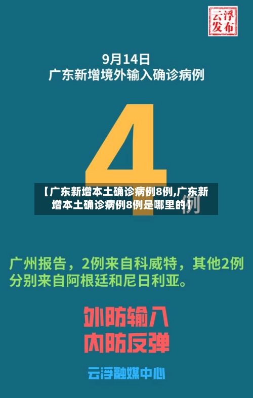 【广东新增本土确诊病例8例,广东新增本土确诊病例8例是哪里的】-第1张图片
