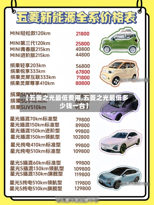 【五菱之光最低费用,五菱之光最低多少钱一台】-第2张图片