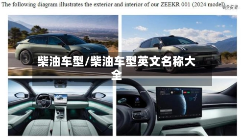 柴油车型/柴油车型英文名称大全-第1张图片