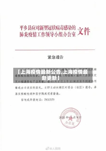 【上海疫情最新公告,上海疫情最新更新】-第1张图片