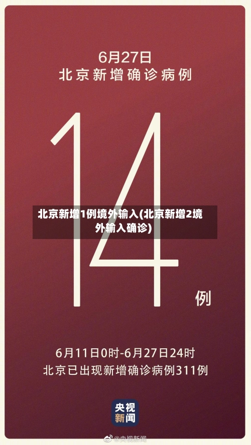 北京新增1例境外输入(北京新增2境外输入确诊)-第1张图片