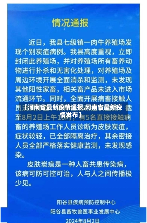 【河南省最新疫情通报,河南省最新疫情发布】-第1张图片