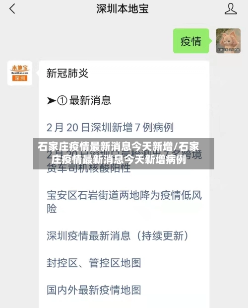 石家庄疫情最新消息今天新增/石家庄疫情最新消息今天新增病例-第1张图片