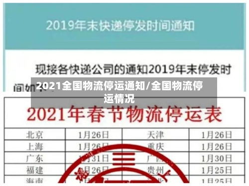 2021全国物流停运通知/全国物流停运情况-第1张图片
