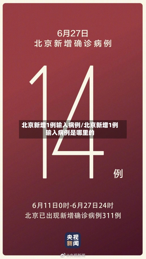 北京新增1例输入病例/北京新增1例输入病例是哪里的-第1张图片