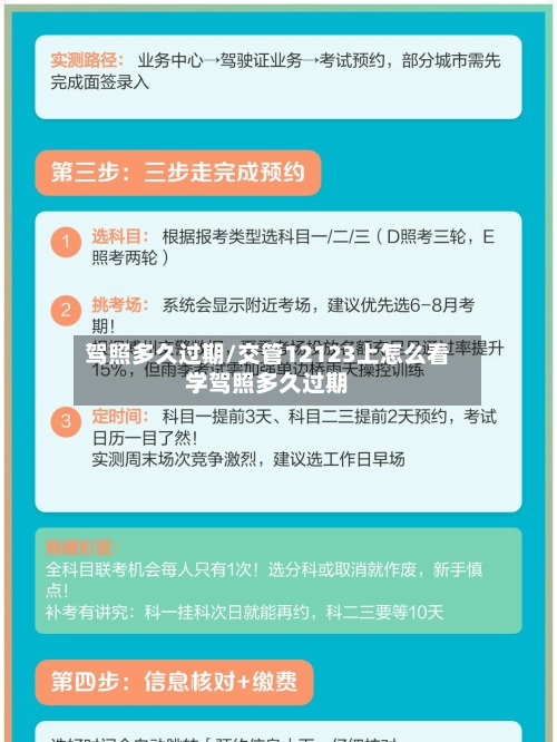驾照多久过期/交管12123上怎么看学驾照多久过期-第1张图片