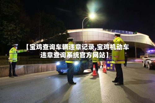 【宝鸡查询车辆违章记录,宝鸡机动车违章查询系统官方网站】-第3张图片