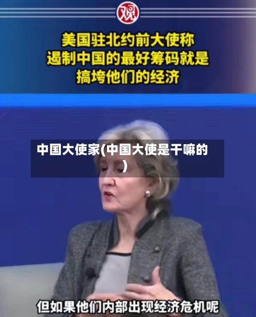 中国大使家(中国大使是干嘛的)-第1张图片