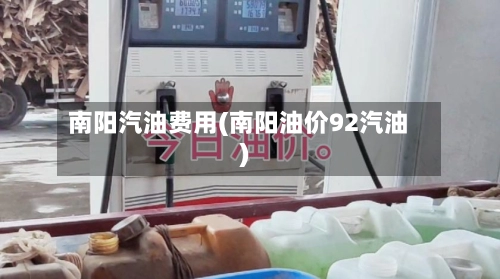 南阳汽油费用(南阳油价92汽油)