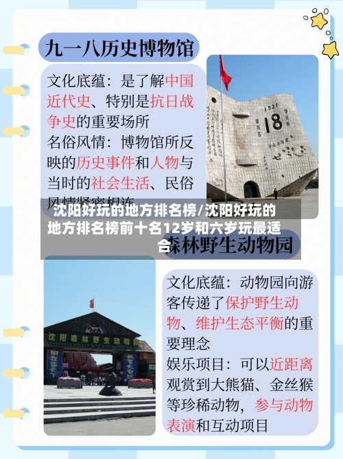 沈阳好玩的地方排名榜/沈阳好玩的地方排名榜前十名12岁和六岁玩最适合-第1张图片