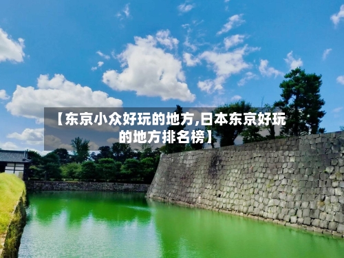 【东京小众好玩的地方,日本东京好玩的地方排名榜】
