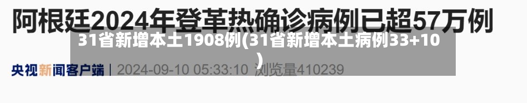 31省新增本土1908例(31省新增本土病例33+10)-第1张图片