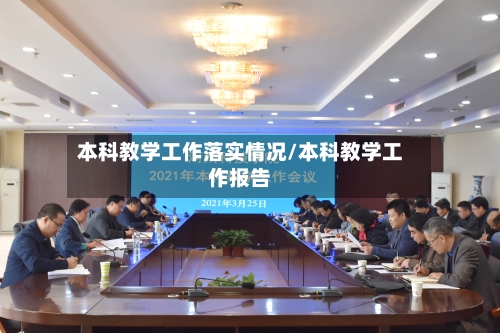 本科教学工作落实情况/本科教学工作报告-第2张图片